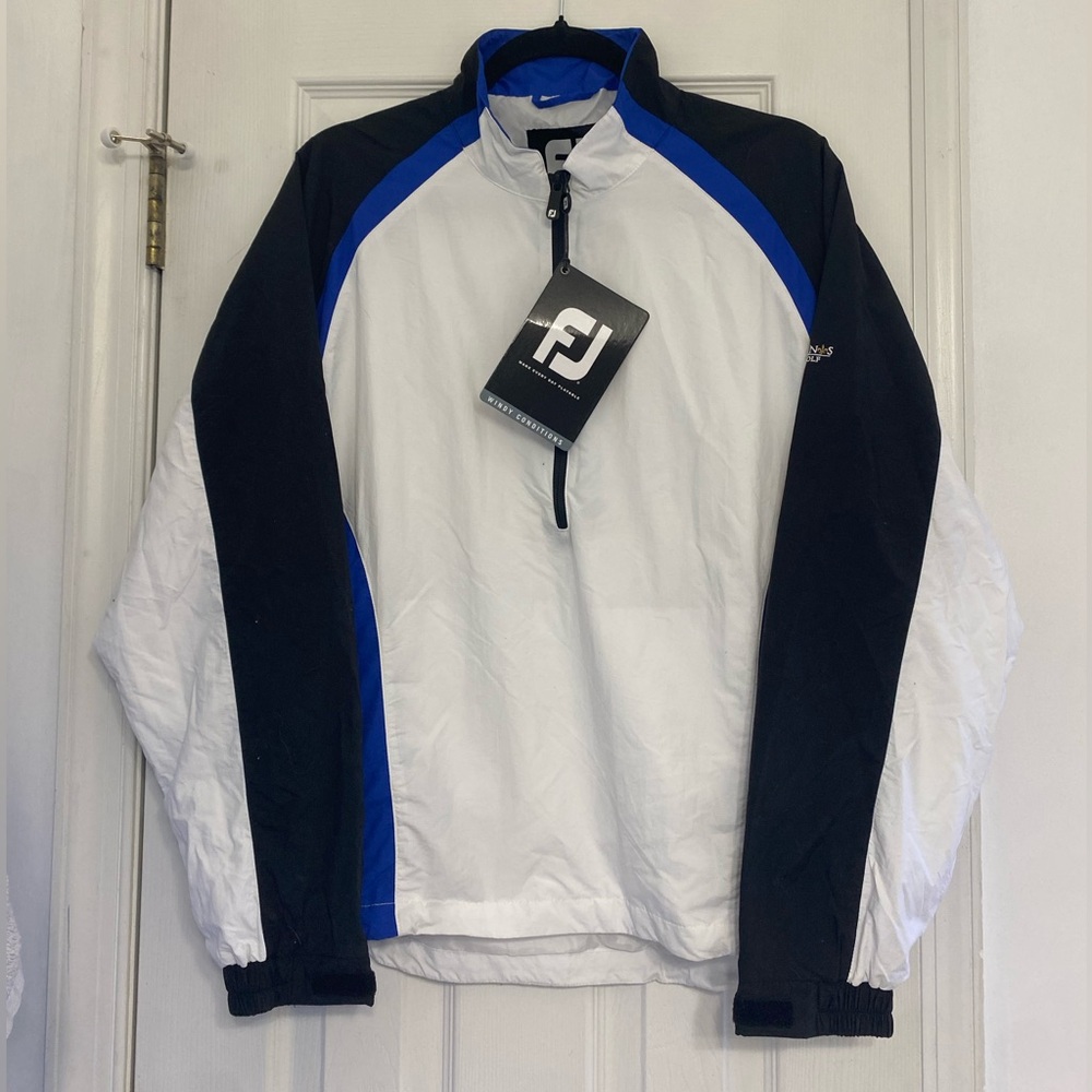 NWT Men's FootJoy Sporty Windshirt Half-Zip